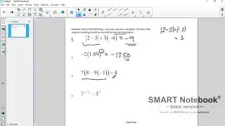 Basic Skills Calculator Use