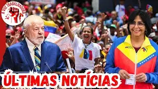 DELCY RODRIGUEZ AGRADECE SOLIDARIEDADE E AÇÕES DE LULA PELA VENEZUELA