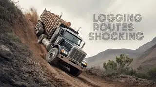 I Explored the WORLD'S DEADLIEST Logging Routes and Lived to Tell