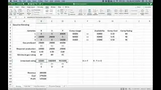 Excel Solver на Mac: будьте осторожны при вводе ограничений