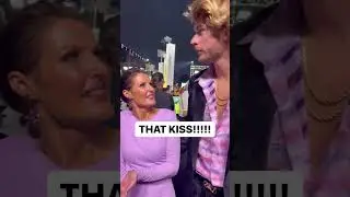 Rapper Yung Gravy & Addison Rae&rsquo;s Mom kiss 💋 #shorts #shortvideo #tiktok #fyp #rap #rapper #funny