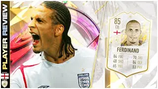 MANCHESTER UNITED VIBES!!!! BASE ICON 85 RATED RIO FERDINAND PLAYER REVIEW - FIFA 23 ULTIMATE TEAM