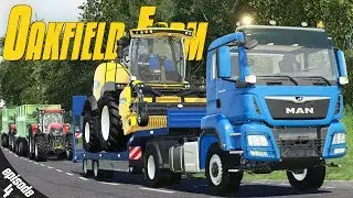Contractors!: Oakfield Farm - Farming Simulator 19 -  Ep.4 (with Wheel Cam)