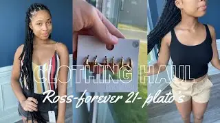 SHOPPING ON A BUDGET: CRUISE EDITION! (FOREVER 21,ROSS, PLATO'S CLOSET) || Kala's Clothing Hauls