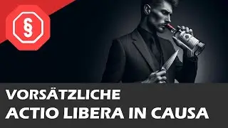 Vors&auml;tzliche actio libera in causa - Strafrecht AT I 15 - Abgrenzung zu &sect; 323a StGB