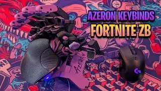 My Azeron Cyborg 2 Settings for Fortnite Zero Build.
