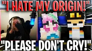 Niki Nihachu CRIES BECAUSE OF HER ORIGIN! (Origin SMP)