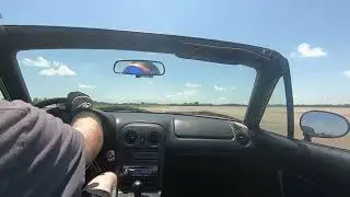NeOkla SCCA Autocross Event #9 - Davis Field Muskogee - 1996 Miata CST
