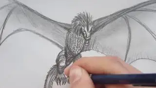Drawing the Dragon from Game of Thrones