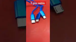 # Data cable # Best quality 3 Pin Data cable # Fast Charging Cable # Fast charging Data cable