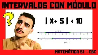 INECUACIONES CON MÓDULOS 😜 | Matemática 51 UBA CBC