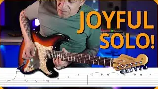 My UPLIFTING Major solo with TABS !