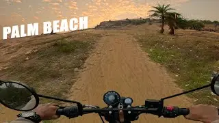PALM BEACH GORAI | HUNTER 350 | #motovlog #bikeride @VisualsByDeep
