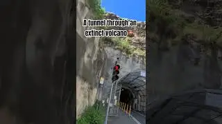 A tunnel through an extinct volcano🌋-Diamond Head #hawaii #travel #volcano #nature