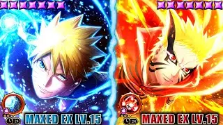 Maxed Naruto Baryon EX LV.15 vs Maxed Naruto Final Valley EX LV.15 - NxB NV