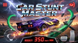 Mega Ramp Monster Car Racing 3D 😱 Impossible Extreme Stunts #4 | Android Gameplay