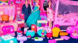 9: 33minutes satisfying with unboxing   hello kitty kitchen sets l cooking playsets review l ASMR 