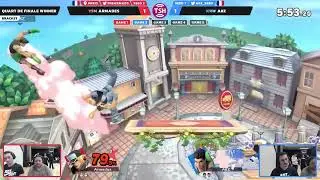 MJC Game WR4  Armades vs A8Z SSBU Ultimate tournament