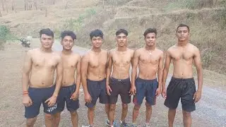Fitness 💪💪 Uttarakhand police bharti workout 💪#uttrakhand boys...