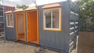 Our Modified Container Office Van and Stock Room | Shipping Container Van - Top Universe