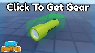 How To Make Click To Get Gear Tutoriak || Roblox - Obby Creator
