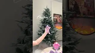 Christmas 2024 ~ Purple Christmas Tree Decor in My Room ！#christmas  #xmas  #christmastree #decor