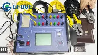 How to connect T-213S 3-Phase Transformer Winding Resistance Meter