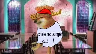 Cheems burger comercial