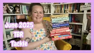June TBR Tackle | Am I on track to meet my 2025 reading goals?