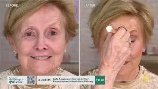 tarte Amazonian Clay Liquid Gem Foundation with Brush Auto-Delivery on QVC