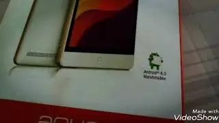 Intex aqua power m unboxig mobile