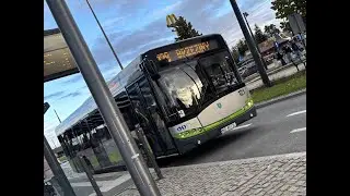 Solaris Urbino 12 III #121 MPK Olsztyn linia 128 kierunek Brzeziny