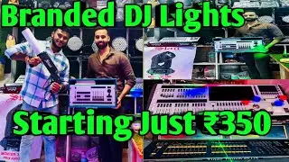 Best DJ LIGHTS Market In Kolkata || Kolkata DJ Lights Market || Chandni DJ Lights Market || Only₹350