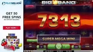 Awesome Big Bang Slot Win!