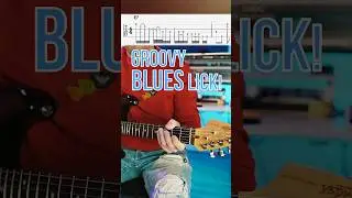 Groove Like a Pro! Funky Blues Rhythm in E // WBR109 #shorts
