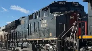 Illinois Central Heritage! CN Q107 at Zephyr