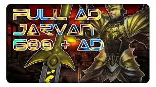 Jarvan Crit the 4th | Full AD Jarvan 600 + montage LOL !