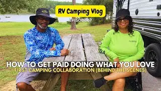 OUR FIRST CAMPING SPONSORSHIP COLLABORATION! (BEHIND THE SCENES FOOTAGE) 😅 #rvcamping #floridalife