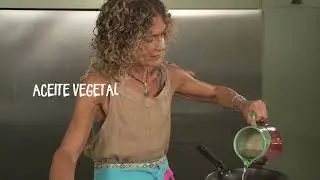 Como cocinar milanesas con tortilla de espinacas junto a Maru Botana