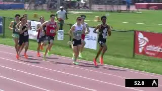 Men 800 Run Senior Final - OFSAA Track & Field Championships 2025 [Full Race Replay]