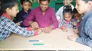 Colours identification activity by little students । रंगों की जानकारी और पहचान । #activities #school