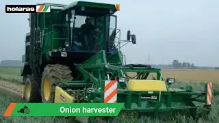 Holaras - Self-propelled Onion Harvester / Zelfrijdende uienrooier / Zwiebelernteroder