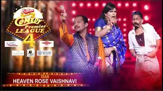 COMEDY PREMIER LEAGUE SEASON 4 || HEAVEN ROSE VAISHNAVI || V4NEWS