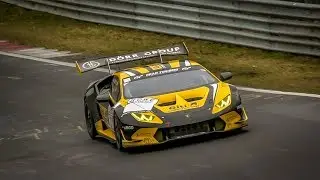 Lamborghini Huracan Super Trofeo LP620-2 on the N&uuml;rburgring Nordschleife