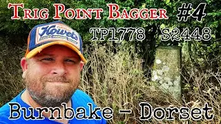 Trig Point Bagger #4 Burnbake Chettle, Tarrant Gunville Dorset TP1778-S2448 Ordnance Survey Location