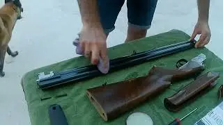 Nettoyage fusil de chasse