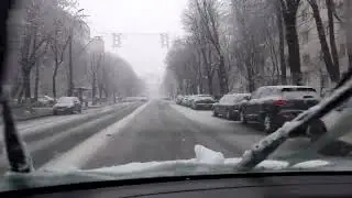 Bucharest Snow January 2026