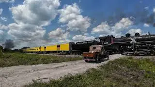 Florida East Coast 148 during the Sugar Express Photo Charter. 04/2024