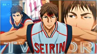 Teppei Kiyoshi Twixtor | 4K Quality | Kuroko no Basket