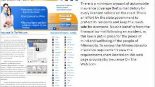Minnesota Auto Insurance